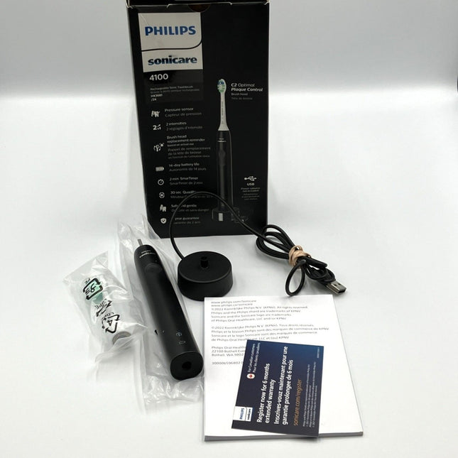 Philips Sonicare Protective Clean 4100 Plaque Control Rechargeable Electric... - Long Island Liquidation