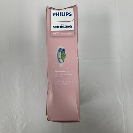 Philips Sonicare Protective Clean 6100 Electric Toothbrush PINK - Missing Brush - Long Island Liquidation