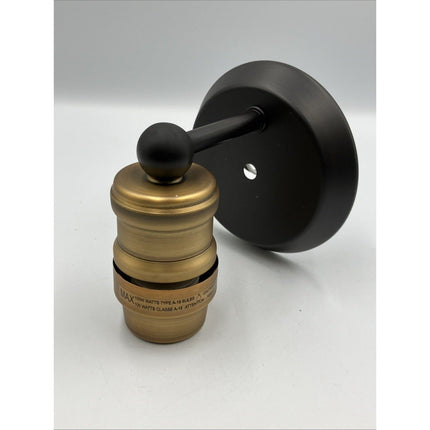 Progress Lighting Hansford 1 - Light Antique Bronze Bath Sconce - Long Island Liquidation