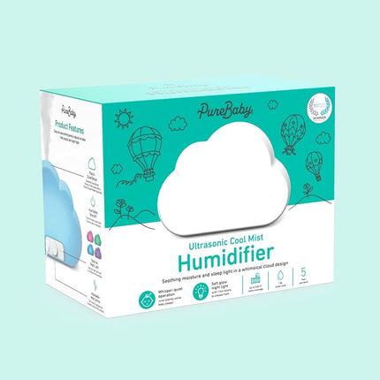 PureBaby Ultrasonic Cool Mist Humidifier | PECLDHUM - Long Island Liquidation