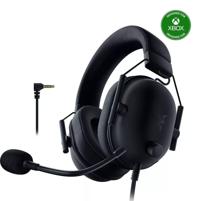 Razer Blackshark V2 X Black Over the Ear Gaming Headset for Xbox - Black - Long Island Liquidation