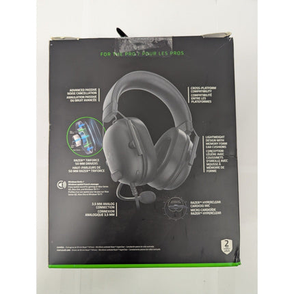 Razer Blackshark V2 X Black Over the Ear Gaming Headset for Xbox - Black - Long Island Liquidation
