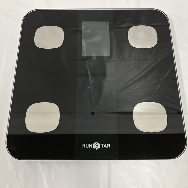 Run Star Smart Body Fat Scale FG2210LB Bluetooth Fitness APP Connect 15 Metrics - Long Island Liquidation