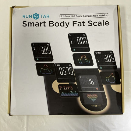 Runstar Scale for Body Weight, Smart Scale with 8 - in - 1 VA - Long Island Liquidation