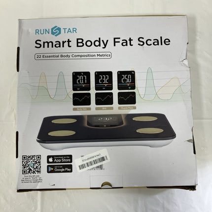 Runstar Scale for Body Weight, Smart Scale with 8 - in - 1 VA - Long Island Liquidation
