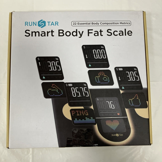 Runstar Scale for Body Weight, Smart Scale with 8 - in - 1 VA Display - Long Island Liquidation