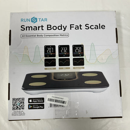 Runstar Scale for Body Weight, Smart Scale with 8 - in - 1 VA Display - Long Island Liquidation