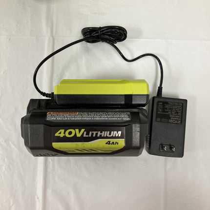 RYOBI 40V HP Brushless 14 in. Chainsaw with 4.0 Ah Battery and Charger Ry405100 - Long Island Liquidation