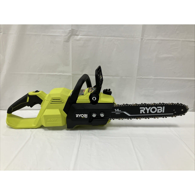 RYOBI 40V HP Brushless 14 in. Chainsaw with 4.0 Ah Battery and Charger Ry405100 - Long Island Liquidation