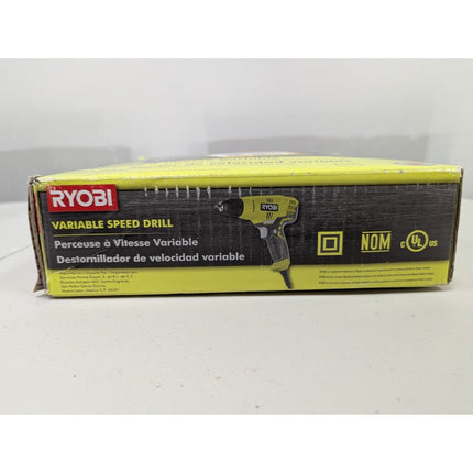 Ryobi 5.5 - Amp 3/8 in. Variable Speed Corded Electric Drill - D43K - Long Island Liquidation
