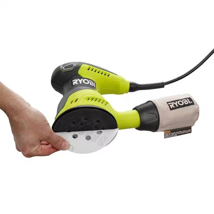 Ryobi RS290G 5" Random Orbit Sander - Black/Green - Long Island Liquidation