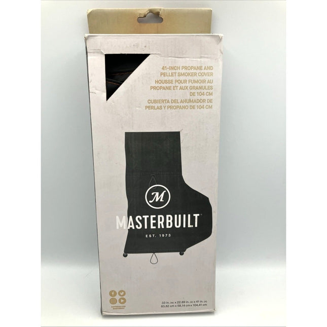 S9 Masterbuilt 41" Propane,Pellet Smoker Cover Genuine OEM Water Resist - Long Island Liquidation