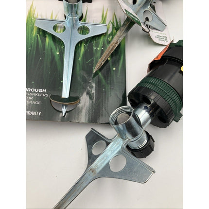 Sealed Orbit Gear Drive Sprinkler 898322 Lawn Sprinkler 40’ lot - Long Island Liquidation