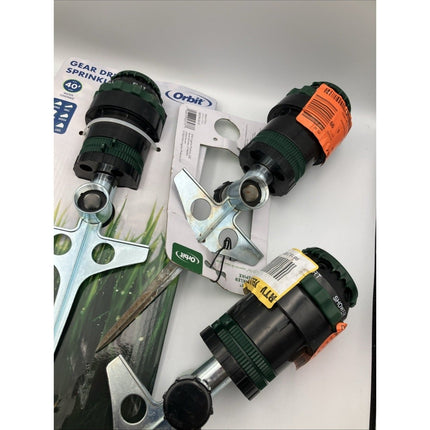 Sealed Orbit Gear Drive Sprinkler 898322 Lawn Sprinkler 40’ lot - Long Island Liquidation