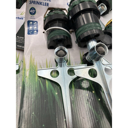 Sealed Orbit Gear Drive Sprinkler 898322 Lawn Sprinkler 40’ lot - Long Island Liquidation