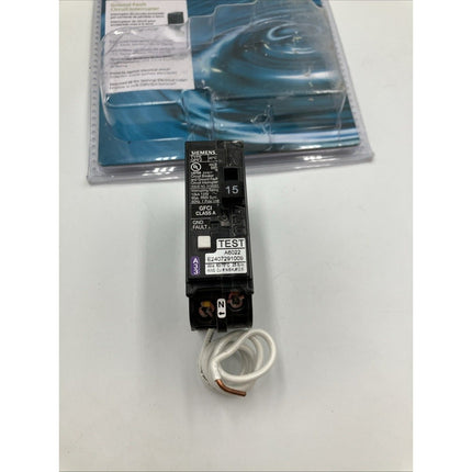 Siemens Ground Fault Circuit Interrupter 15A QF115AP QF115A Type QPF2 - Long Island Liquidation