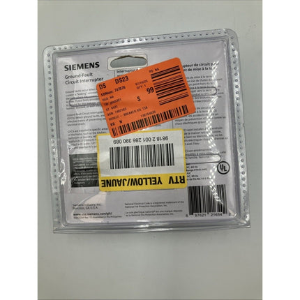 Siemens Ground Fault Circuit Interrupter 15A QF115AP QF115A Type QPF2 - Long Island Liquidation