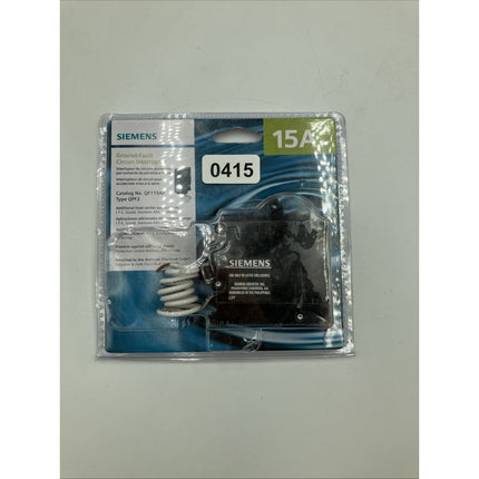 Siemens Ground Fault Circuit Interrupter 15A QF115AP QF115A Type QPF2 - Long Island Liquidation