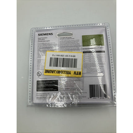 Siemens Q120DFP 20A Dual Function AFCI/GFCI Breaker - Long Island Liquidation