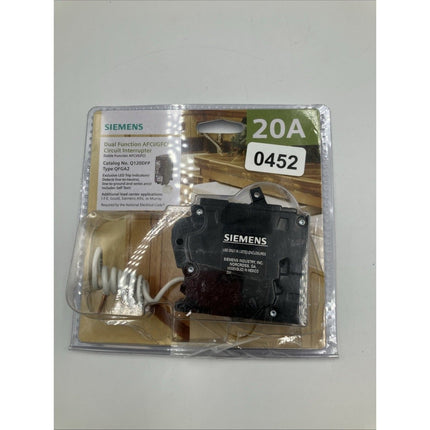 Siemens Q120DFP 20A Dual Function AFCI/GFCI Breaker - Long Island Liquidation