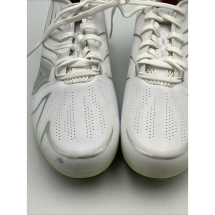 Size 13 - Under Armour Command MC Mens Lacrosse LAX Cleats White / Silver - Long Island Liquidation