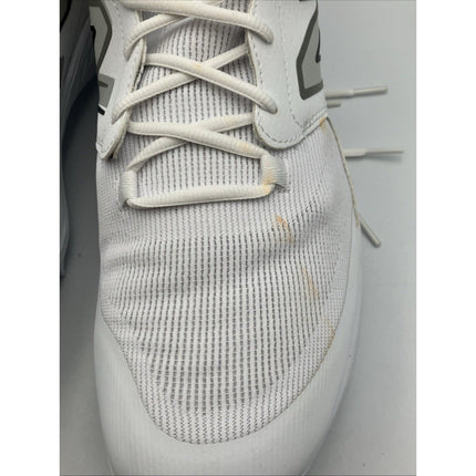 Size 16 Wide Mens New Balance PL3000W6 Fresh Foam 3000 v6 Cleats White - Long Island Liquidation