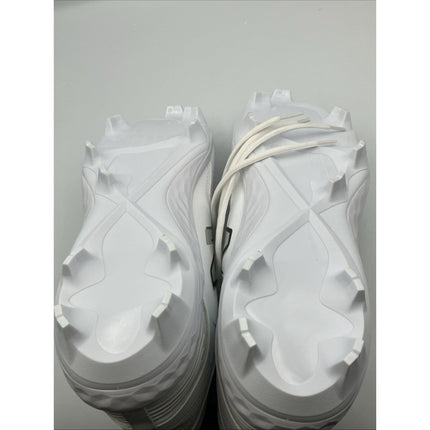 Size 16 Wide Mens New Balance PL3000W6 Fresh Foam 3000 v6 Cleats White - Long Island Liquidation