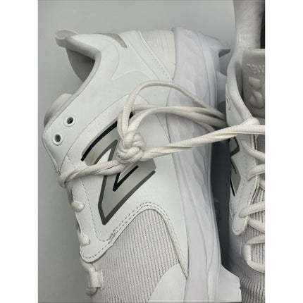Size 16 Wide Mens New Balance PL3000W6 Fresh Foam 3000 v6 Cleats White - Long Island Liquidation