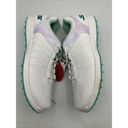 Skechers Women's GO GOLF Pivot Splash Golf Shoes White/Multi US Size 10 NO BOX - Long Island Liquidation