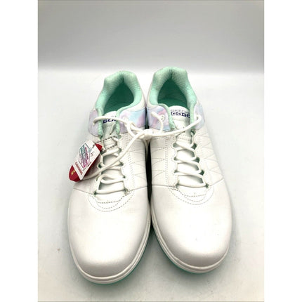 Skechers Women's GO GOLF Pivot Splash Golf Shoes White/Multi US Size 10 NO BOX - Long Island Liquidation
