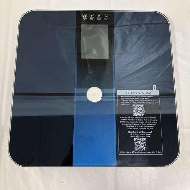 Smart Scale for Body Weight and Fat Percentage FSA HSA Eligible, 3.5" TFT - Long Island Liquidation