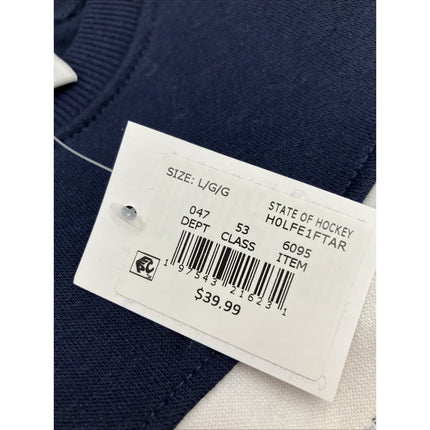 State of Hockey NHL Crew Neck Fleece Sweatshirt Women's LARGE NWT - Long Island Liquidation