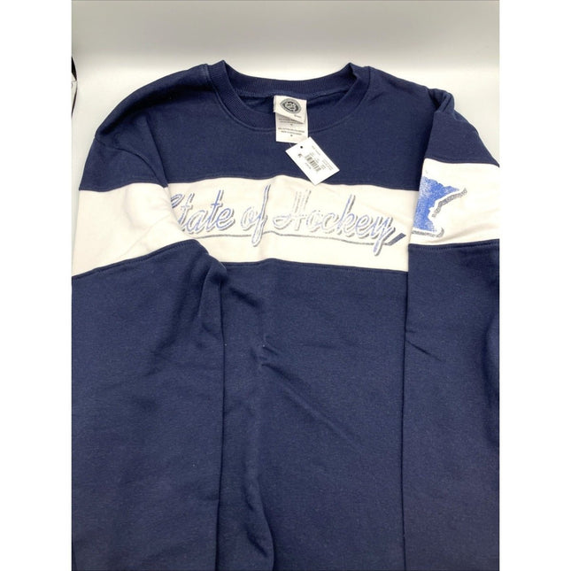 State of Hockey NHL Crew Neck Fleece Sweatshirt Women's MEDIUM NWT - Long Island Liquidation