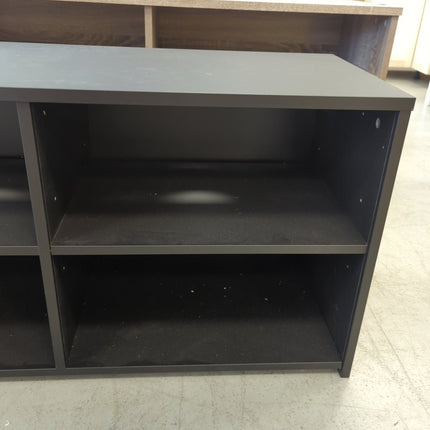Storage TV Stand for TVs up to 43" Black - Long Island Liquidation