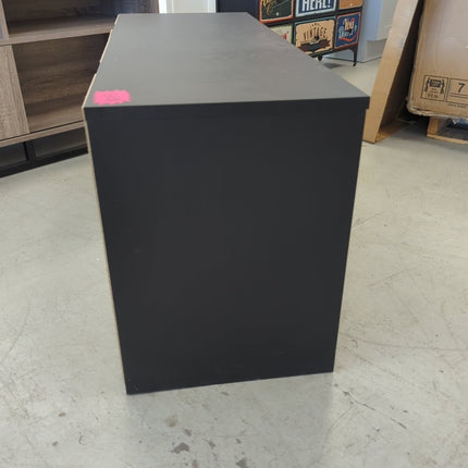 Storage TV Stand for TVs up to 43" Black - Long Island Liquidation
