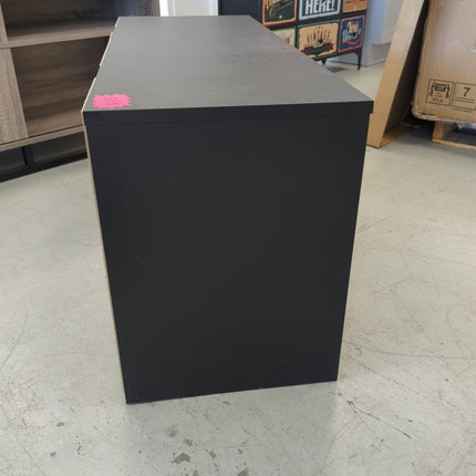 Storage TV Stand for TVs up to 43" Black - Long Island Liquidation
