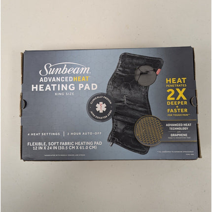 Sunbeam Advanced King Heating Pad - Long Island Liquidation