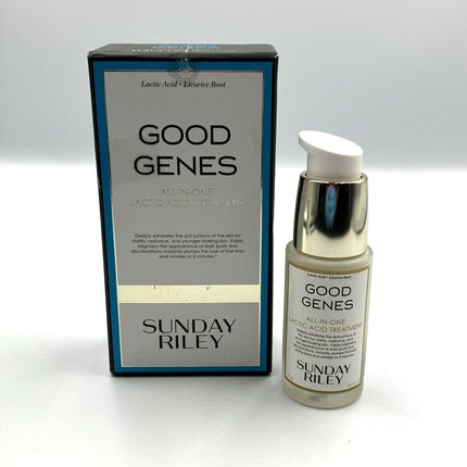 Sunday Riley GOOD GENES All - in - One Lactic Acid Treatment 1.0fl.oz. Boxed - Long Island Liquidation