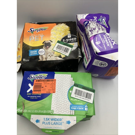 Swiffer Sweeper Dry Sweeping Cloth Refills,swiffer xl, swiffer pet - Long Island Liquidation