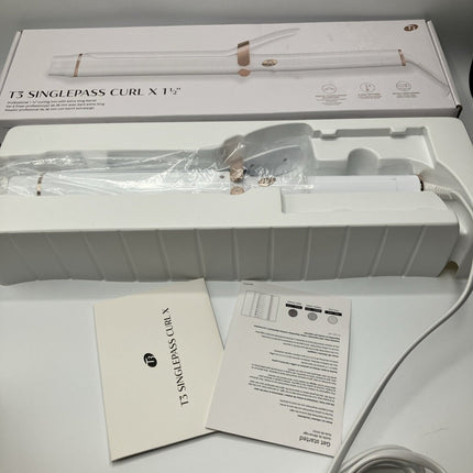 T3 SinglePass Curl X Extra - Long Barrel Curling Iron 1.5" - Long Island Liquidation
