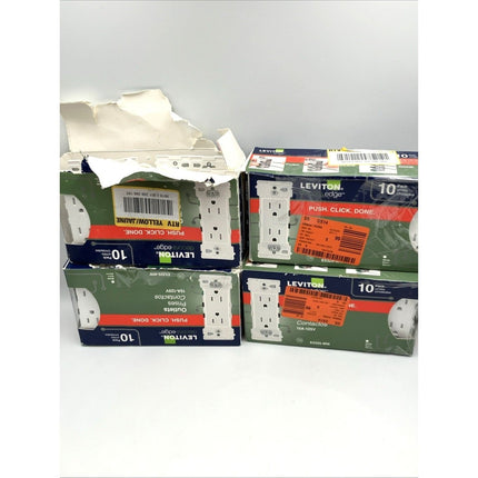 Tamper - Resistant Duplex Wall Outlet 15 Amp White Pack of 38 - Long Island Liquidation