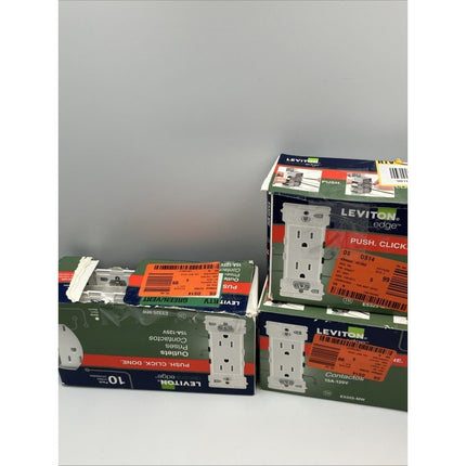 Tamper - Resistant Duplex Wall Outlet 15 Amp White Pack of 38 - Long Island Liquidation