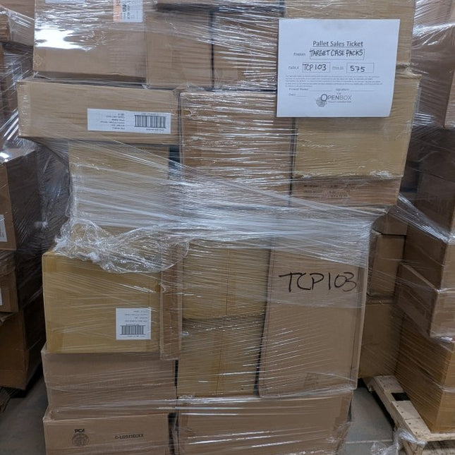 Target Case Pack Pallet TCP103 - Long Island Liquidation