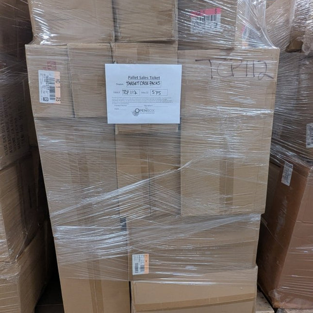 Target Case Pack Pallet TCP112 - Long Island Liquidation