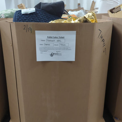 Target High Piece Count Pallet THP115 - Long Island Liquidation