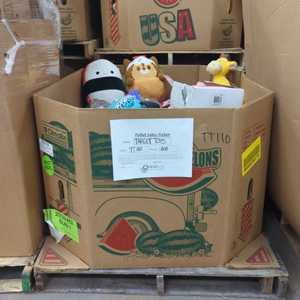 Target Toy Pallet TT110 - Long Island Liquidation