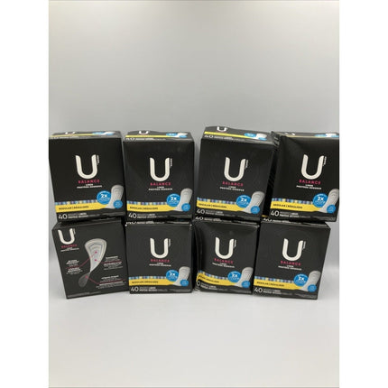 U by Kotex Balance Liner Regular 40 Count lot - Long Island Liquidation