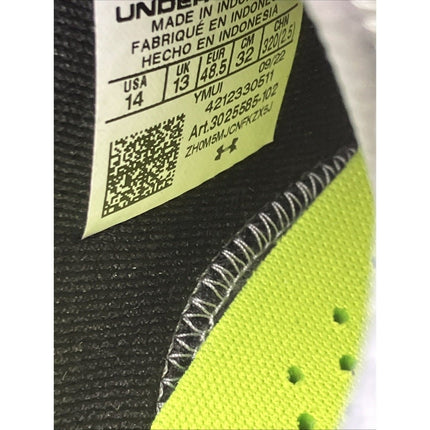 Under Armour Harper 7 Elite Low MCS Baseball Gray Mens Size 14 - Long Island Liquidation