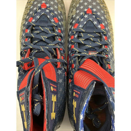 Under Armour Highlight MC LE USA Flag Football Cleats Men's 11 3025740 - 100 - Long Island Liquidation