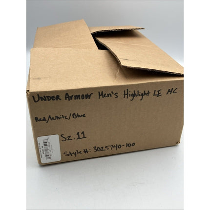 Under Armour Highlight MC LE USA Flag Football Cleats Men's 11 3025740 - 100 - Long Island Liquidation